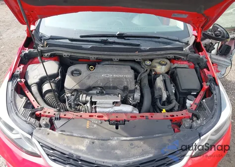 2017 Chevrolet Cruze Lt Auto из США, поврежденный, VIN 1G1BE5SMXH7259727